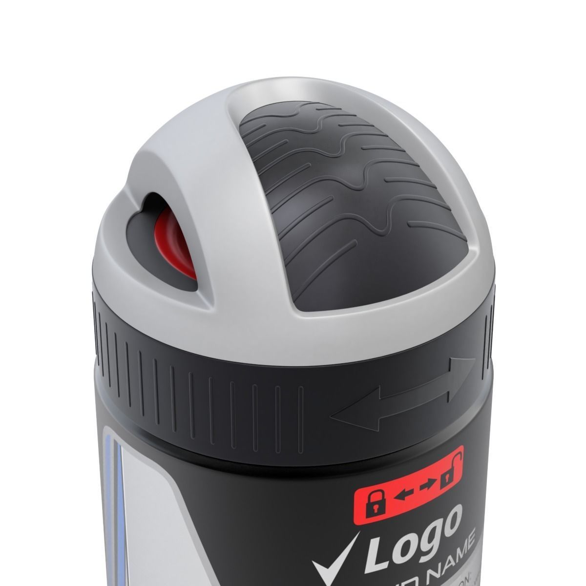 Deodorant Can 3D model_4