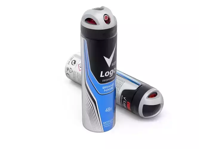 Deodorant Can 3D model