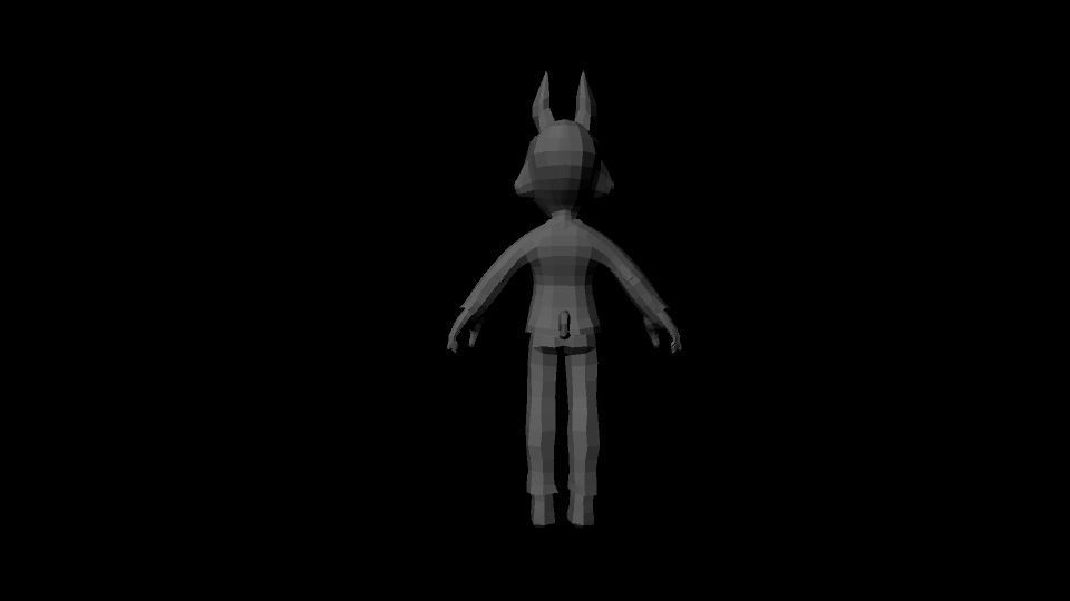 Robot humanoid 3D model_2