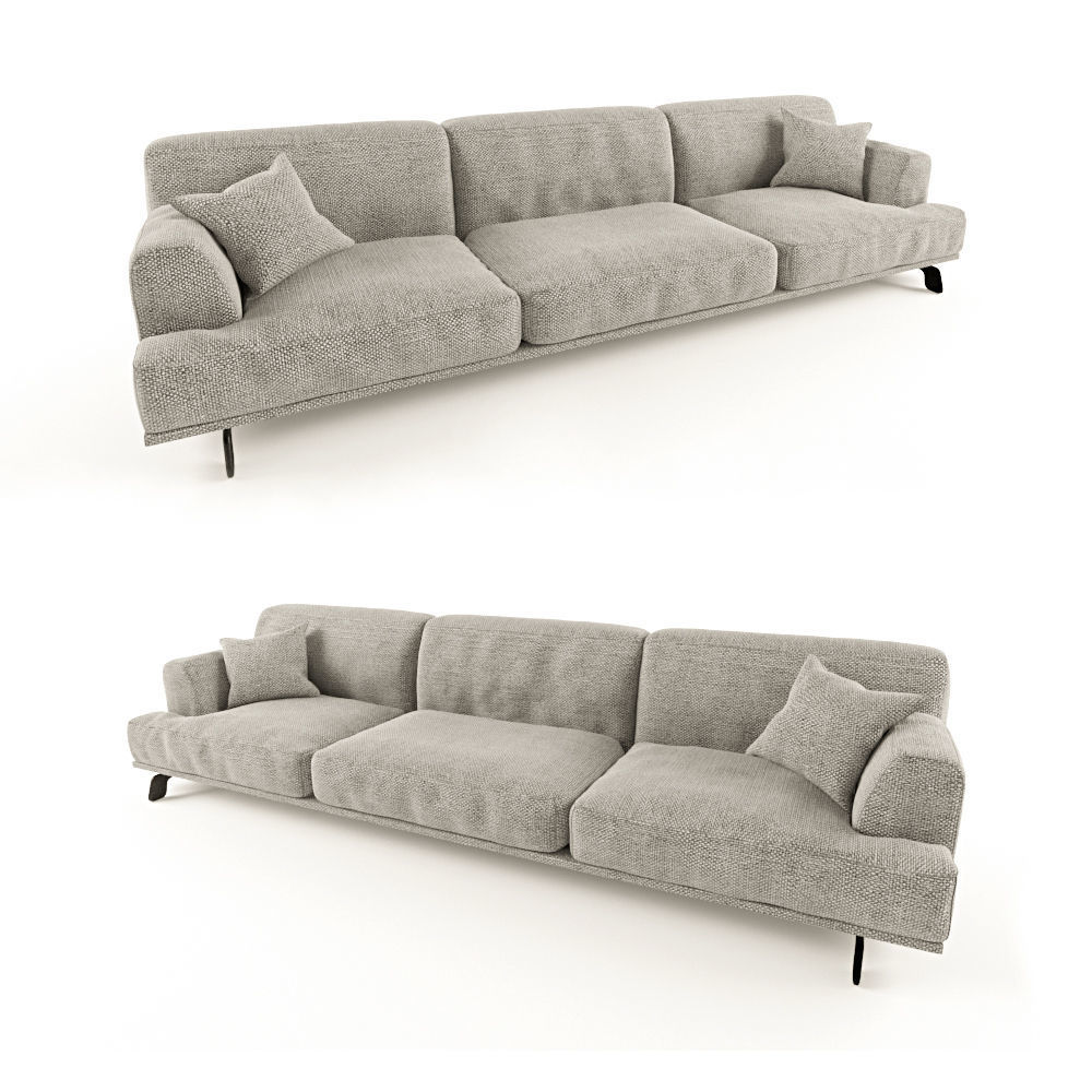 Modular sofa Tribeca 3D model_1