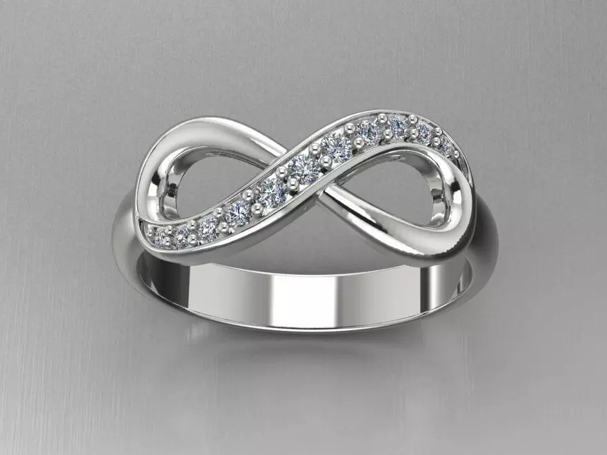 Ring eight 3D print model_0