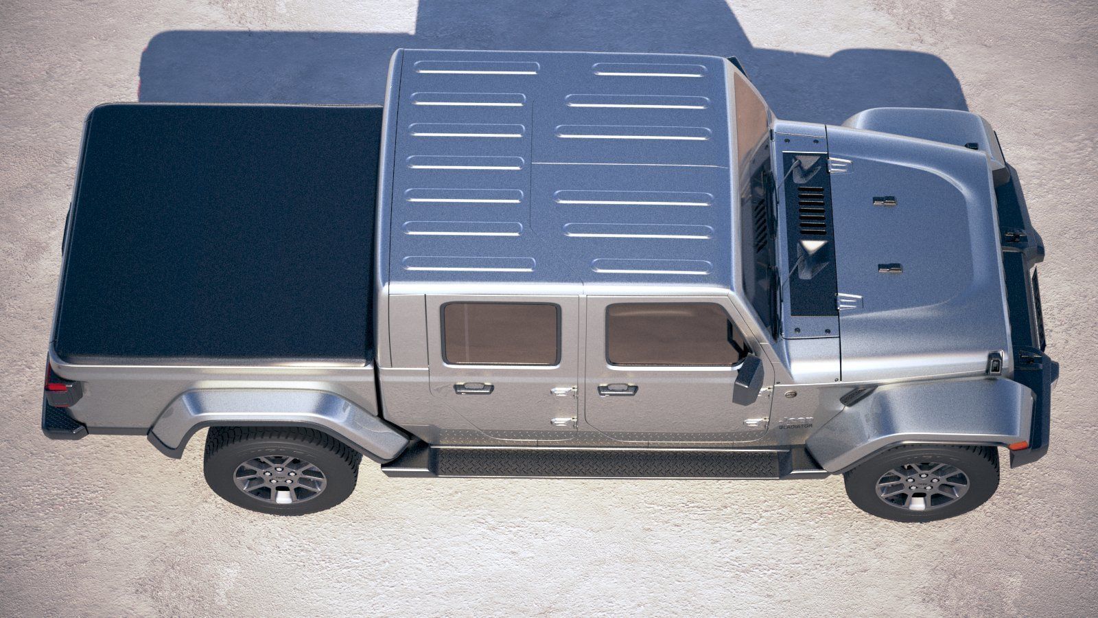 Jeep Gladiator 2020 3D model_9