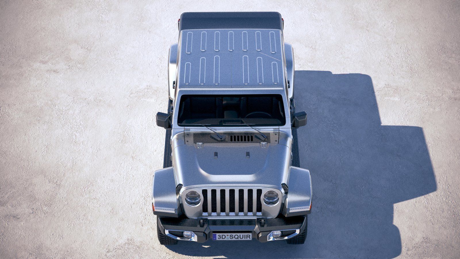 Jeep Gladiator 2020 3D model_10