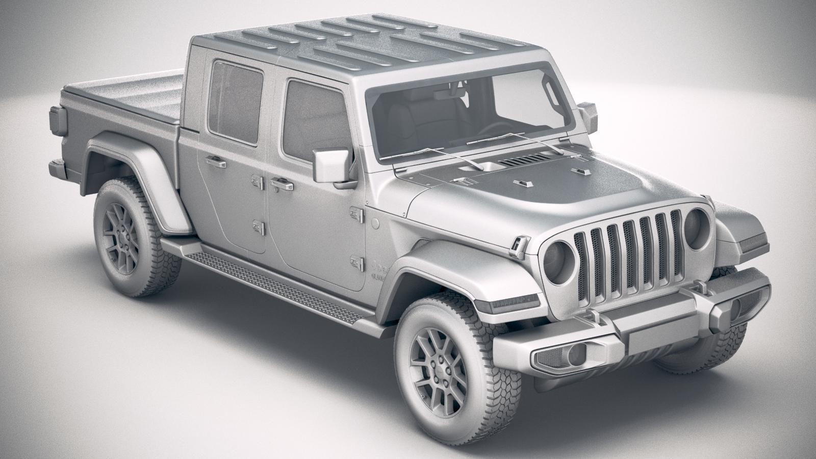 Jeep Gladiator 2020 3D model_23