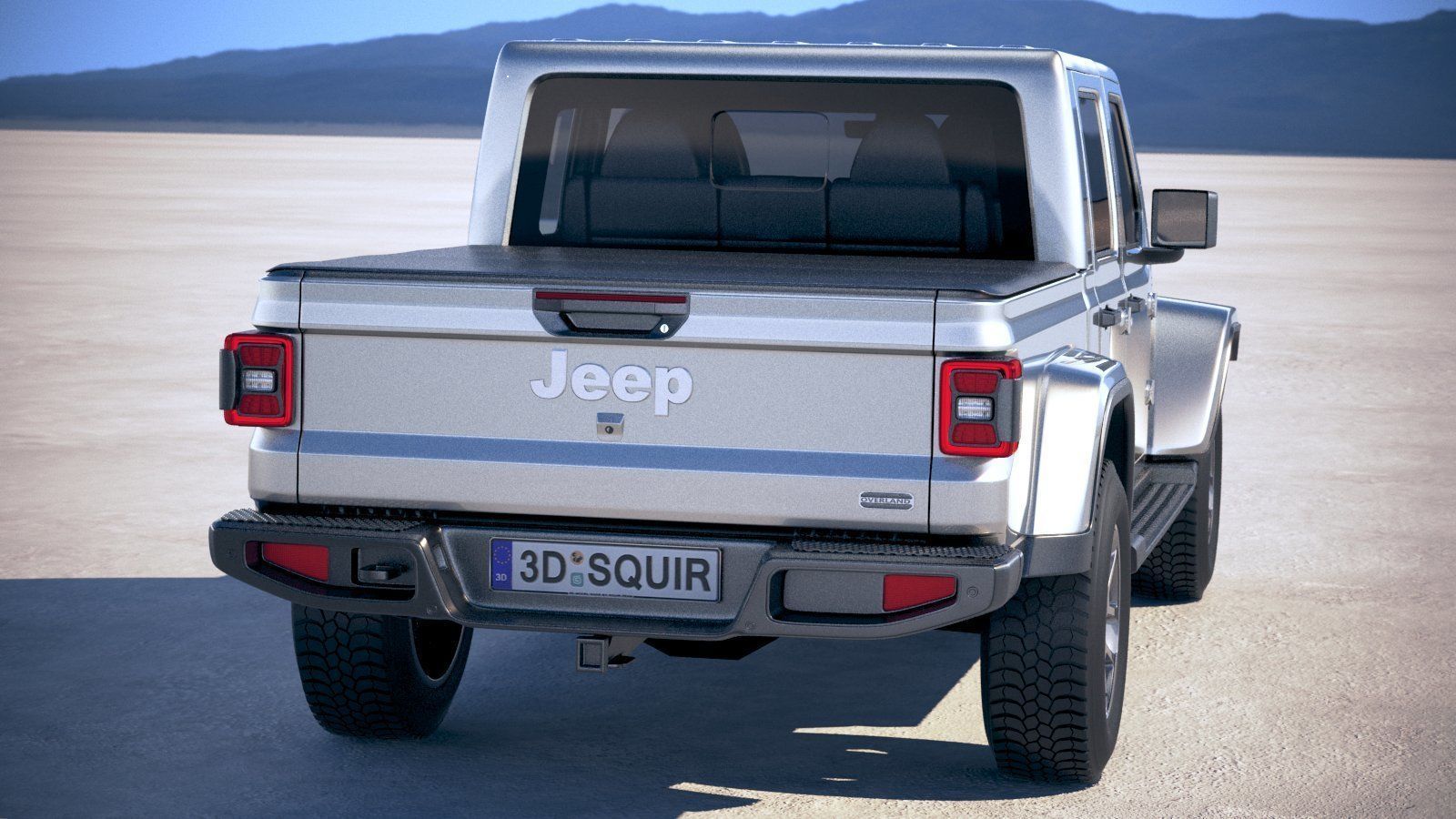 Jeep Gladiator 2020 3D model_7