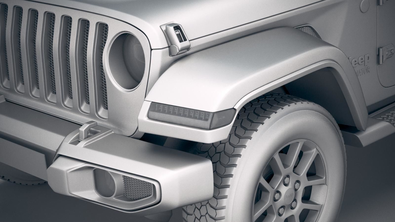 Jeep Gladiator 2020 3D model_20