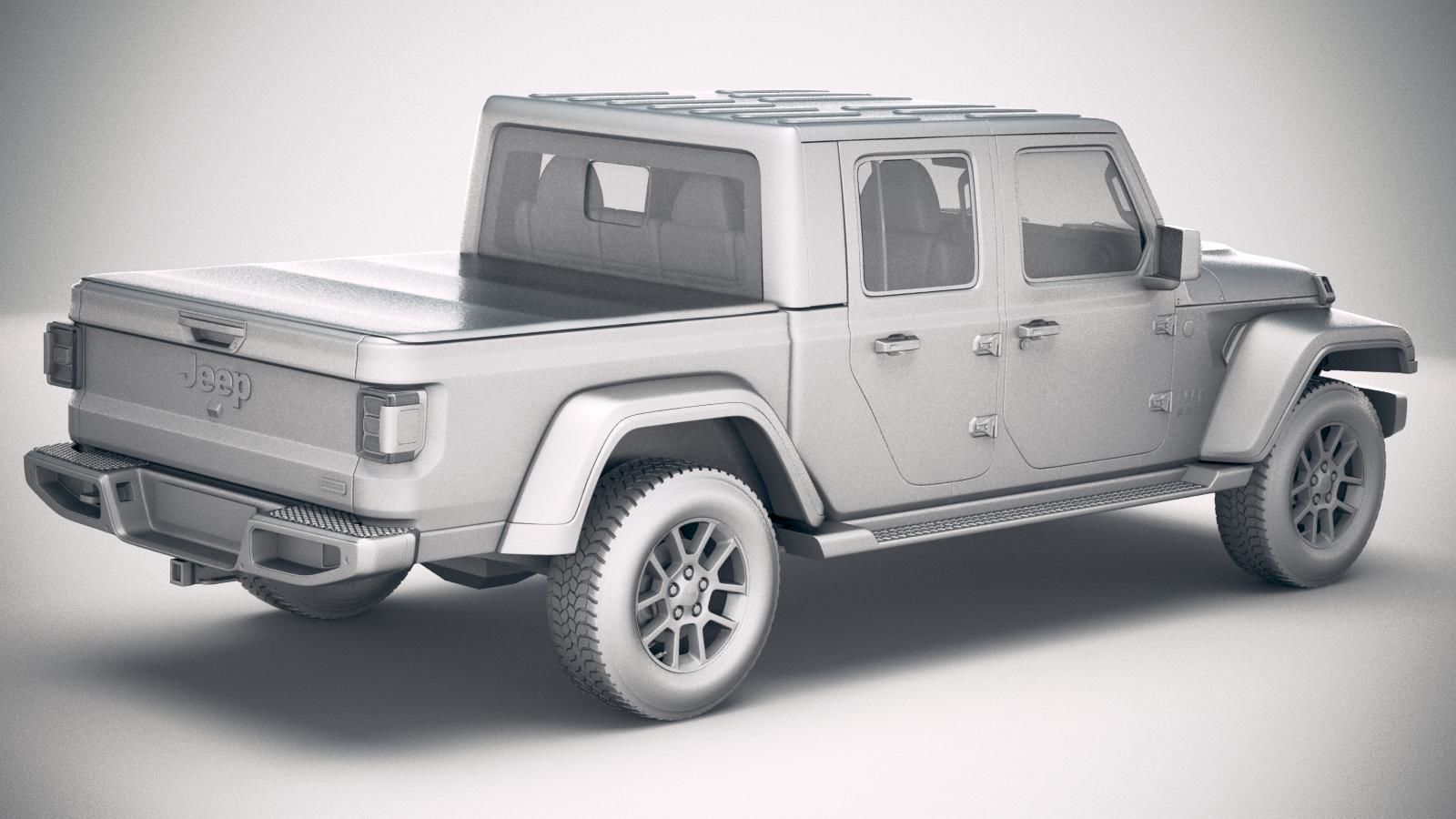 Jeep Gladiator 2020 3D model_22