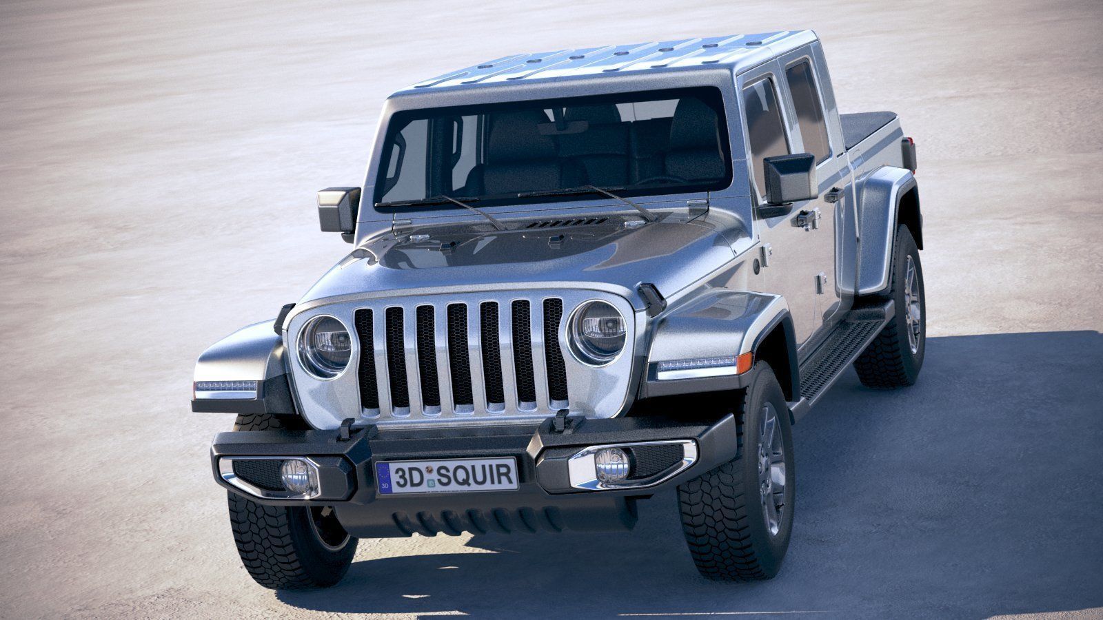 Jeep Gladiator 2020 3D model_6