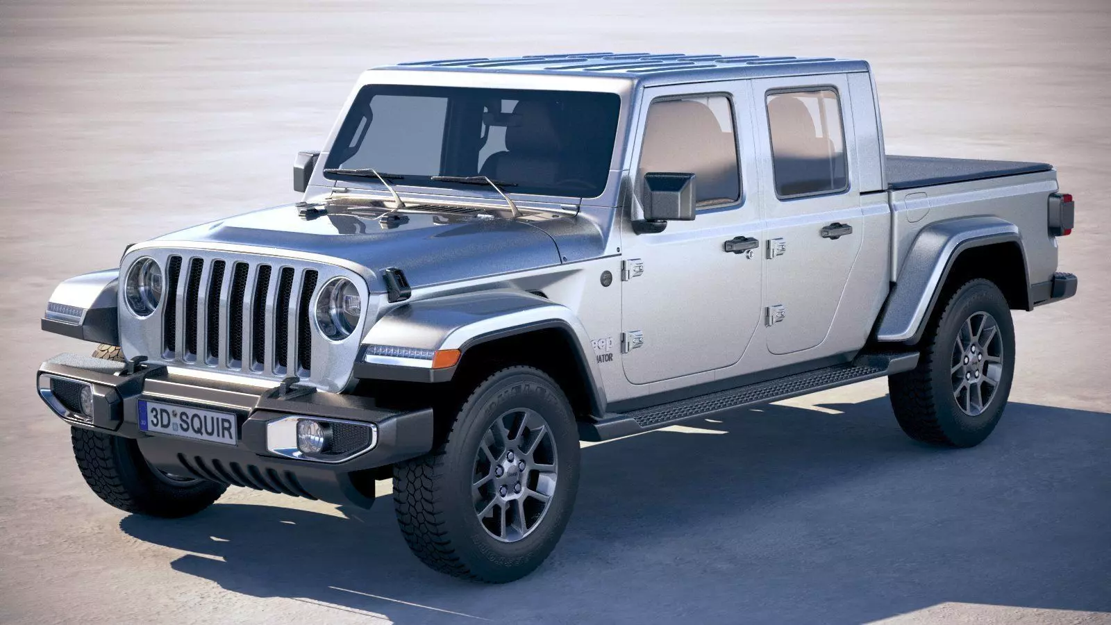 Jeep Gladiator 2020 3D model_0