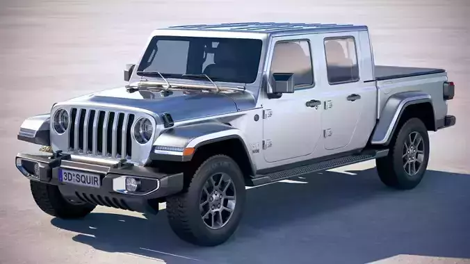 Jeep Gladiator 2020 3D model