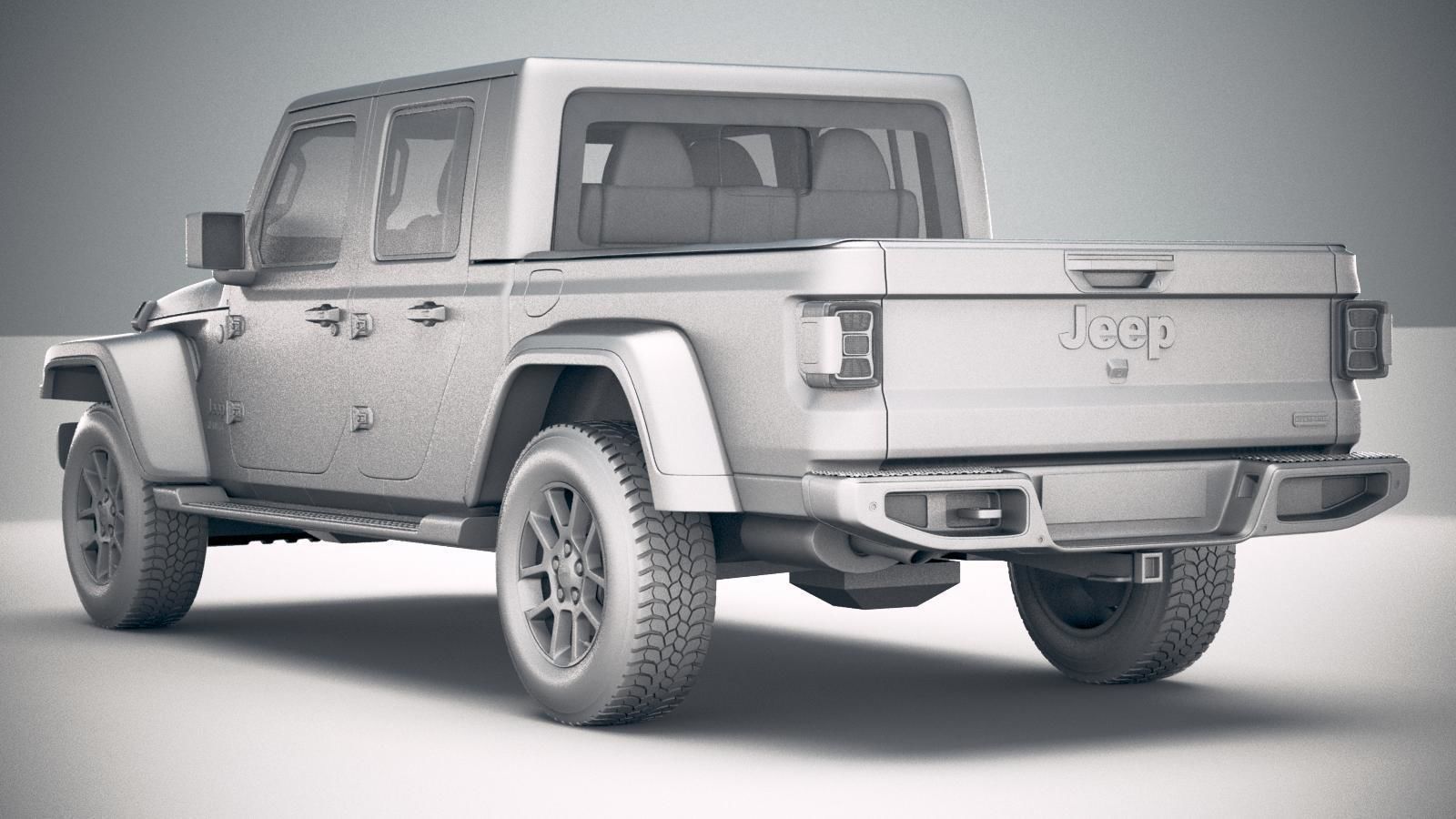 Jeep Gladiator 2020 3D model_25