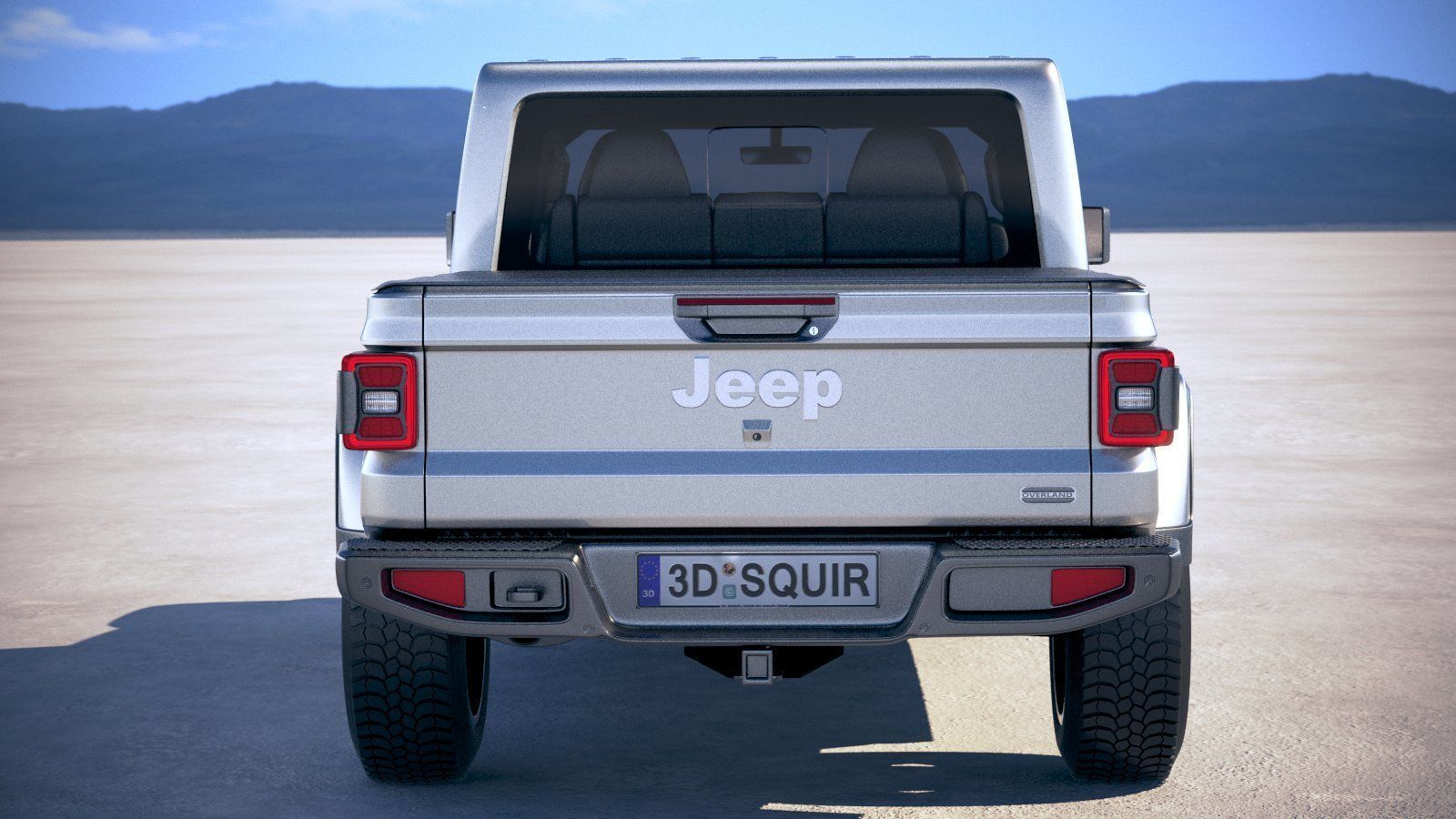 Jeep Gladiator 2020 3D model_12