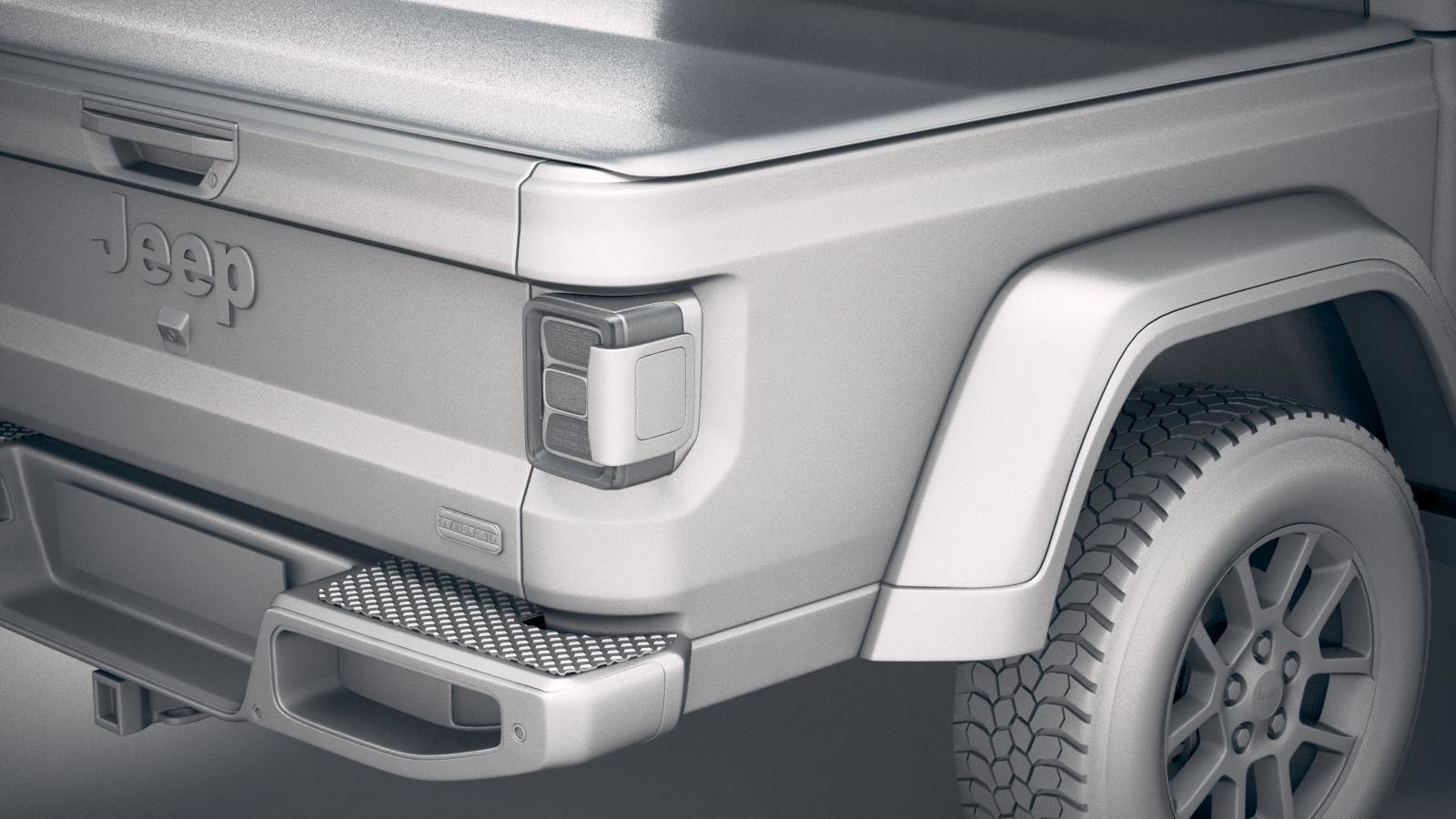 Jeep Gladiator 2020 3D model_21
