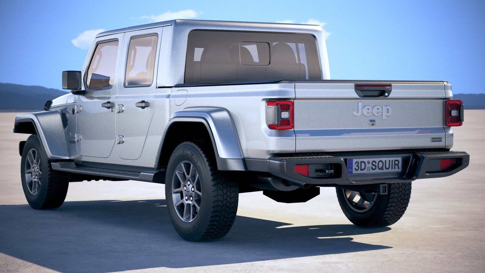 Jeep Gladiator 2020 3D model_15