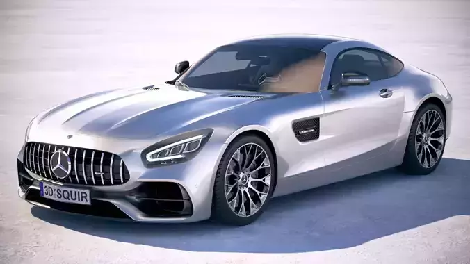 Mercedes AMG GT 2020 3D model