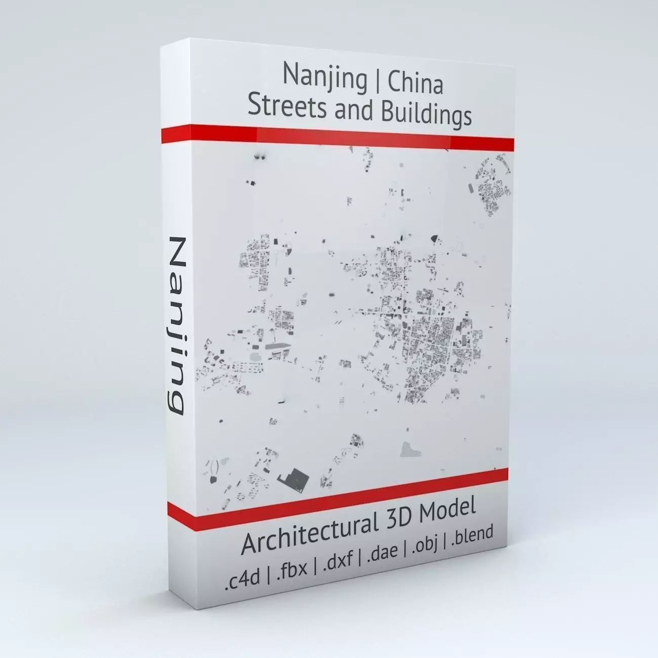 Nanjing Streets and Buildings 3D model_0