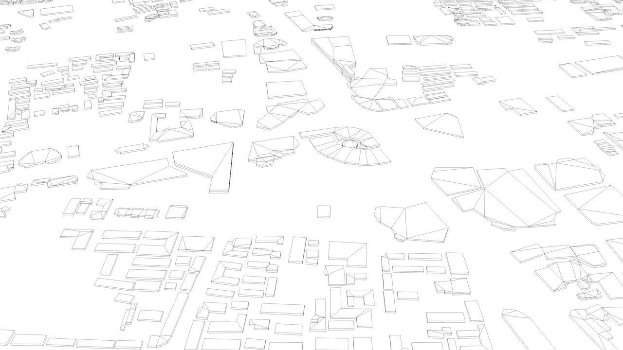 Nanjing Streets and Buildings 3D model_10