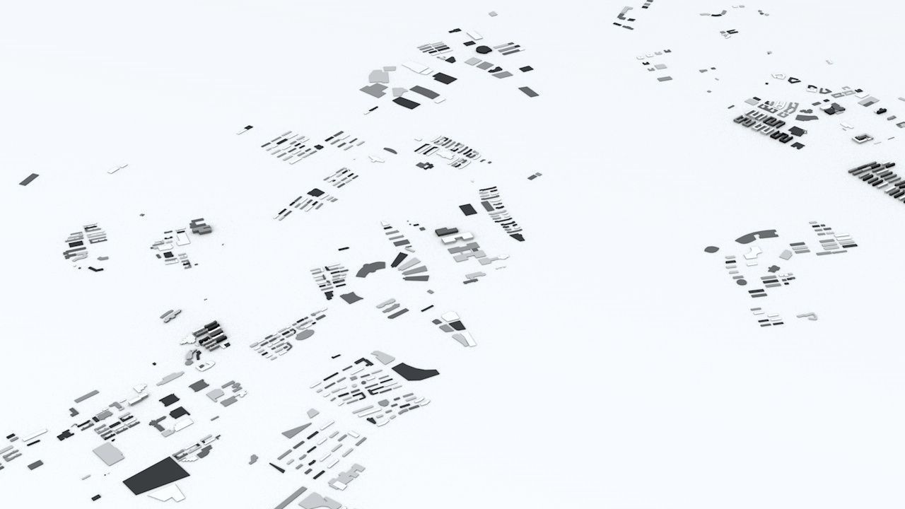 Nanjing Streets and Buildings 3D model_2