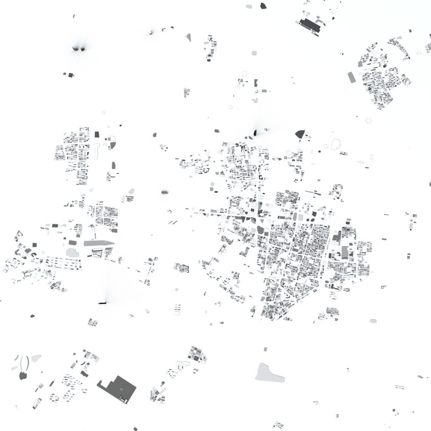 Nanjing Streets and Buildings 3D model_8