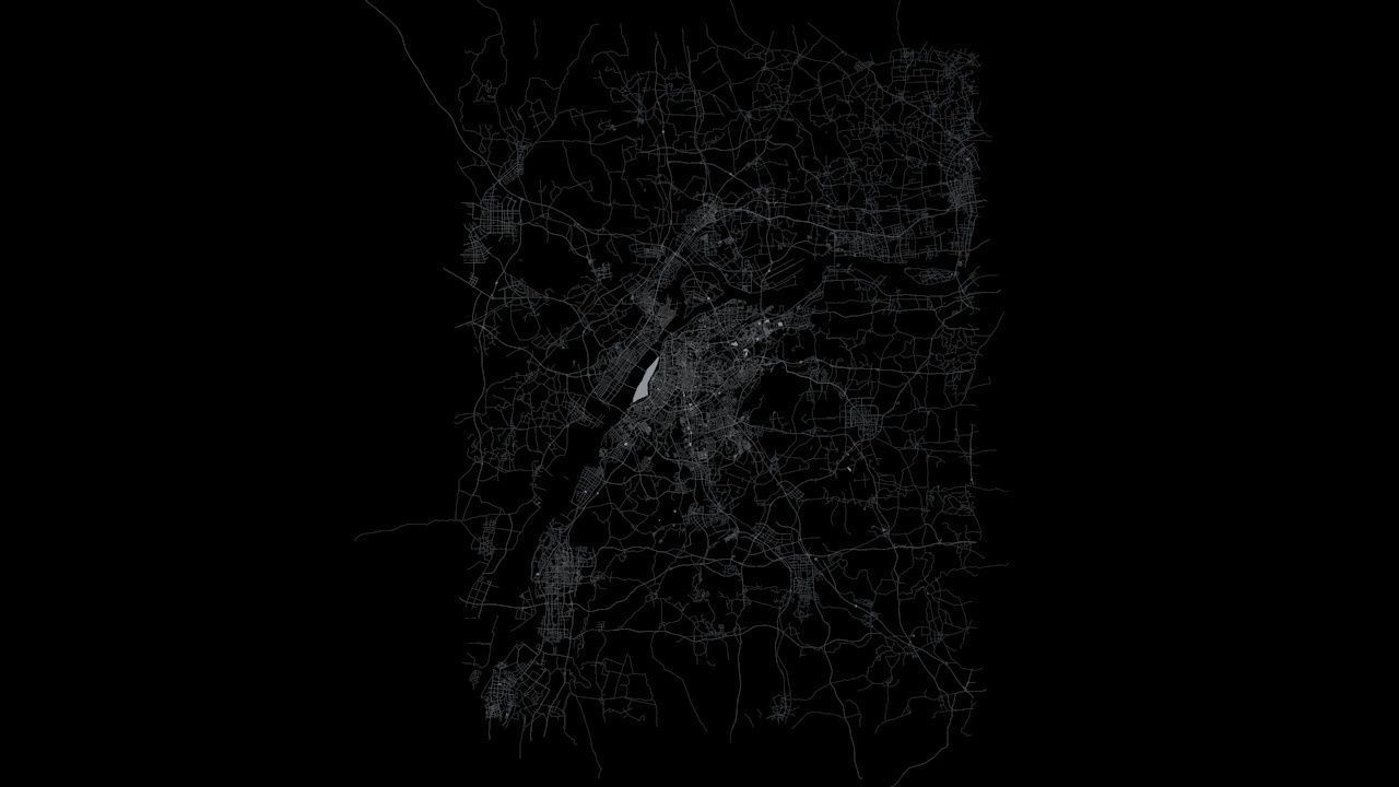 Nanjing Road Network and Streets 3D model_7