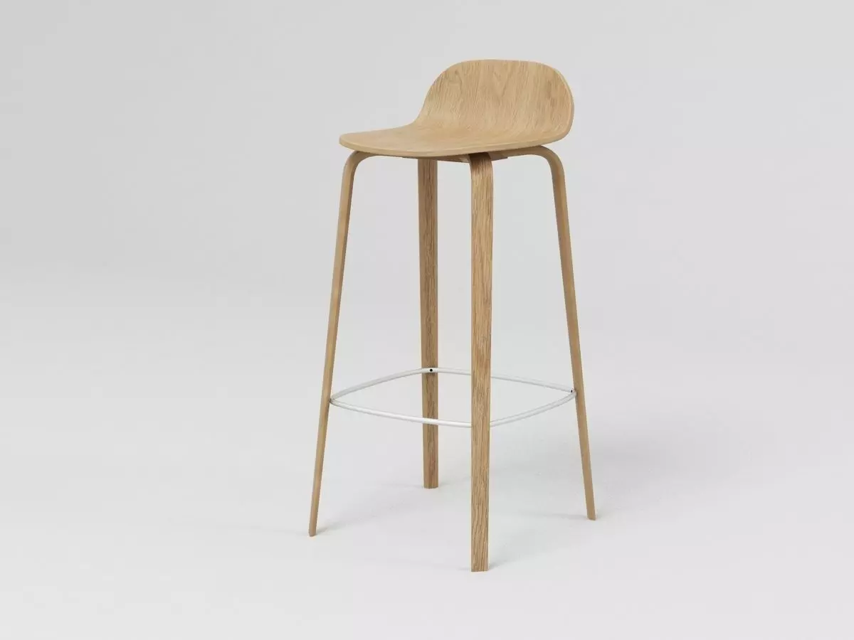 Visu Bar Stool 3D model_0