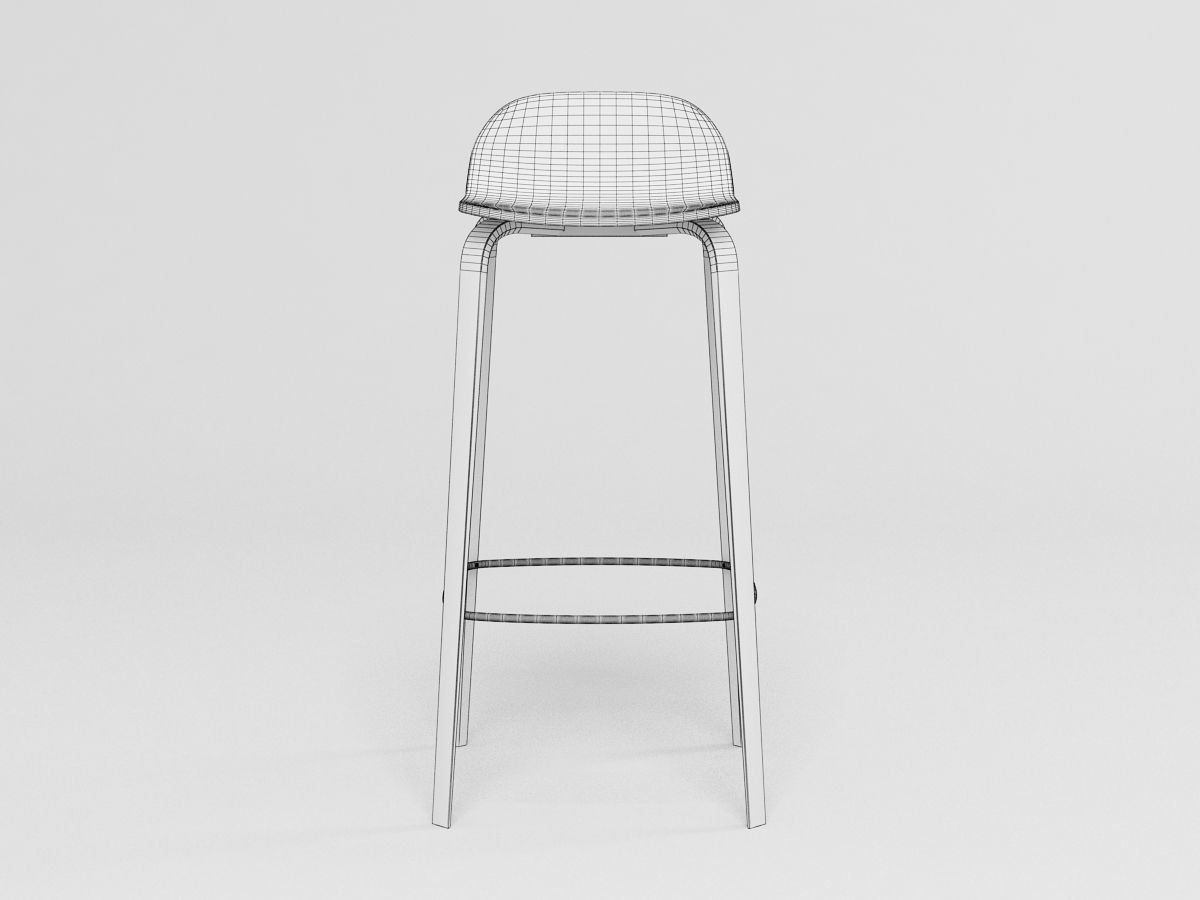 Visu Bar Stool 3D model_5