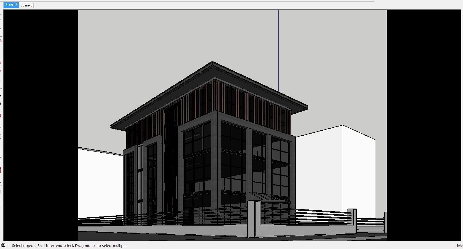 Office Facade Design-Lumion 3D model_3