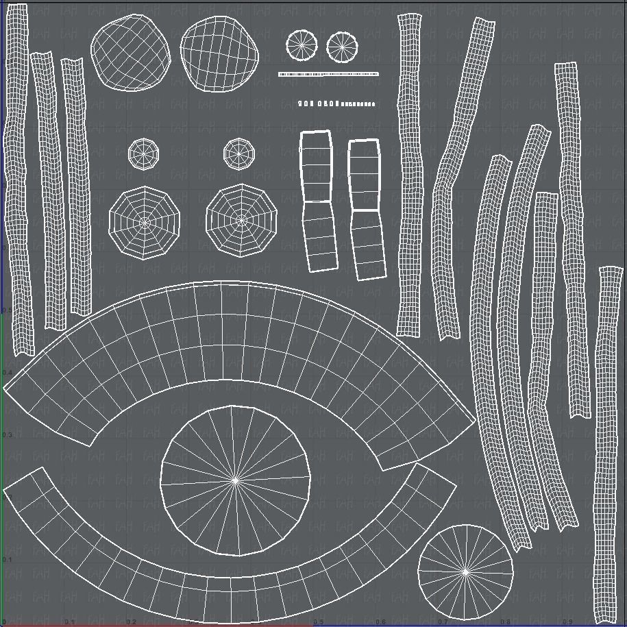 Ramen V01 Low-poly 3D model_45