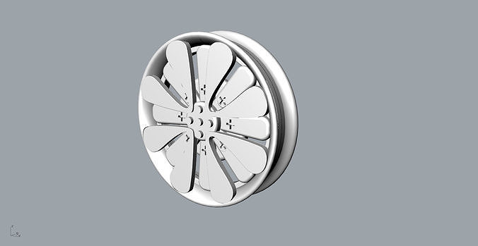 CAR Wheel hub 3d model Free 3D print model