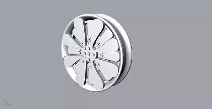 CAR Wheel hub 3d model Free 3D print model