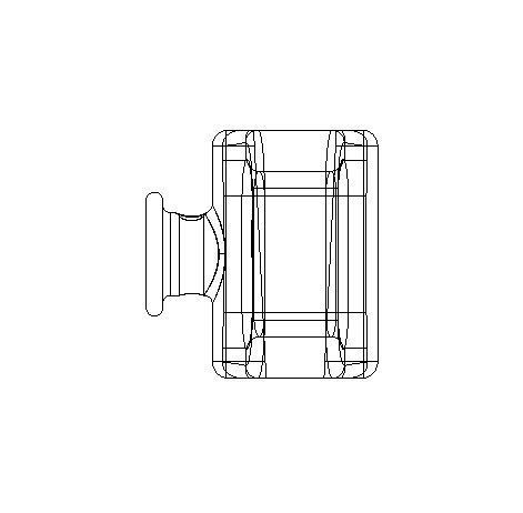 Clipper Lighter Casing Thing with Wick Reel 3D print model_9