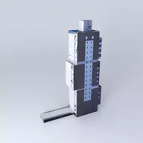 President Roca building 0 Free 3D model