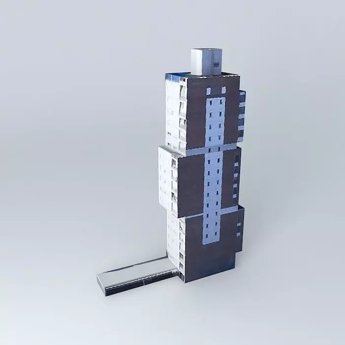 President Roca building 0 Free 3D model