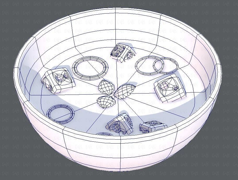 Soup V01 Low-poly 3D model_9