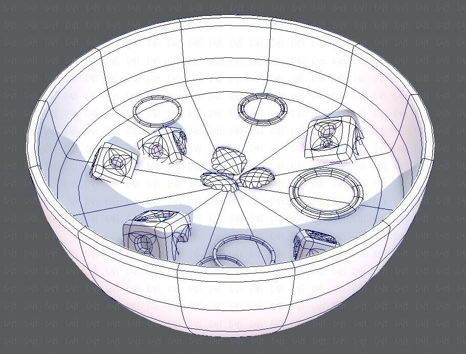 Soup V01 Low-poly 3D model_14