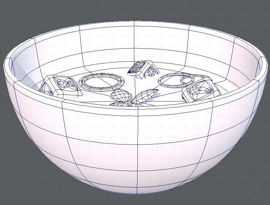 Soup V01 Low-poly 3D model_34