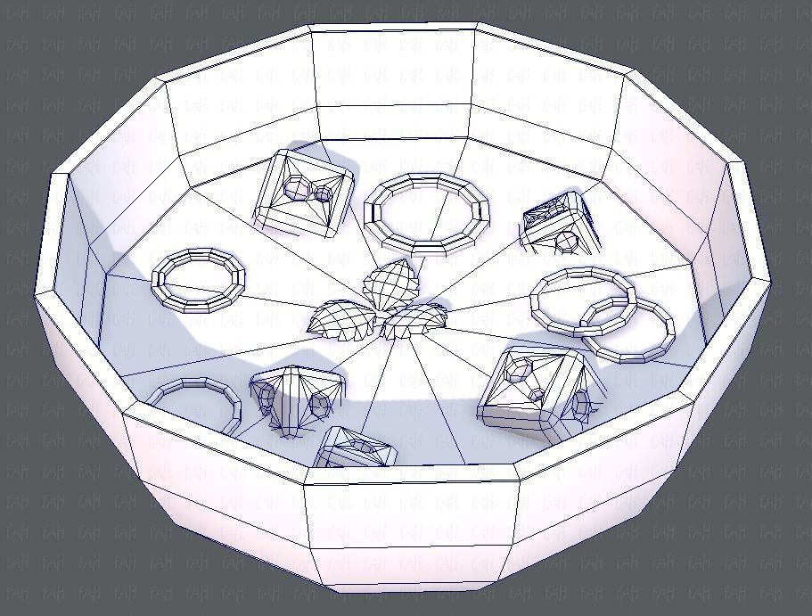 Soup V01 Low-poly 3D model_31