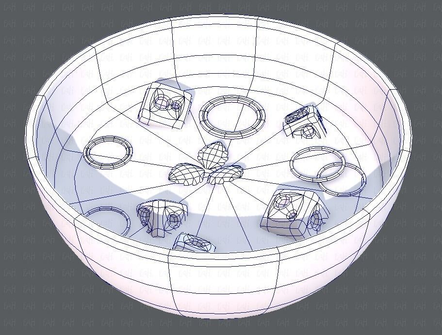Soup V01 Low-poly 3D model_16