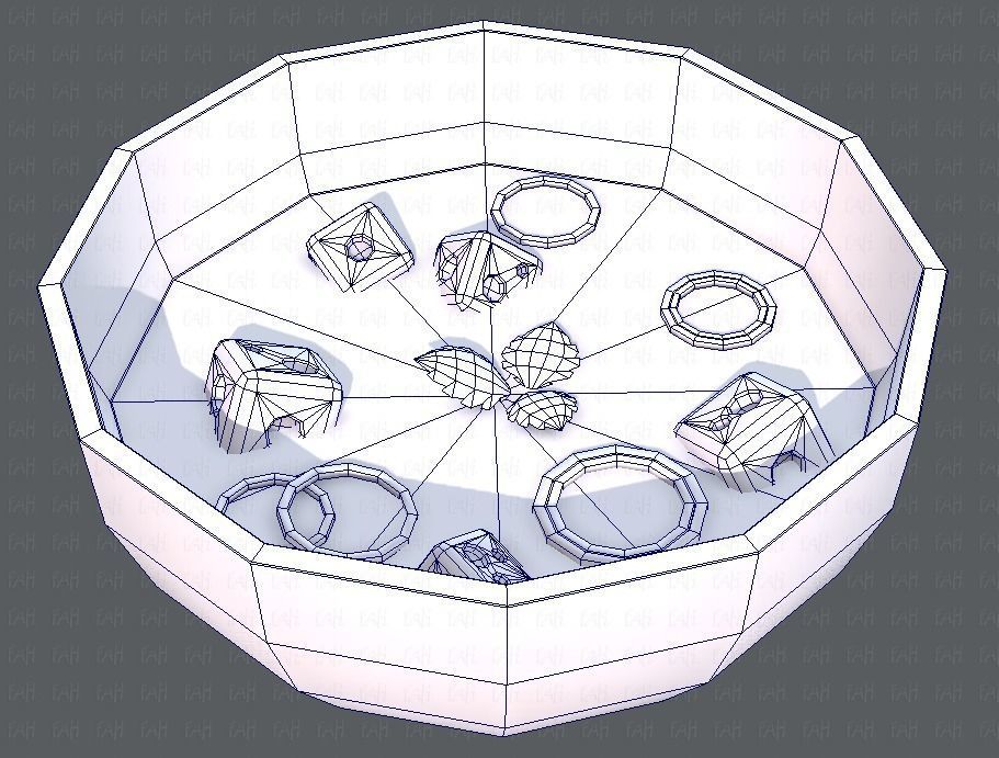 Soup V01 Low-poly 3D model_29