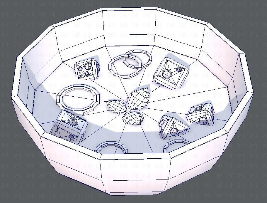 Soup V01 Low-poly 3D model_26