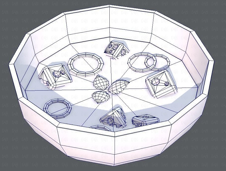 Soup V01 Low-poly 3D model_25