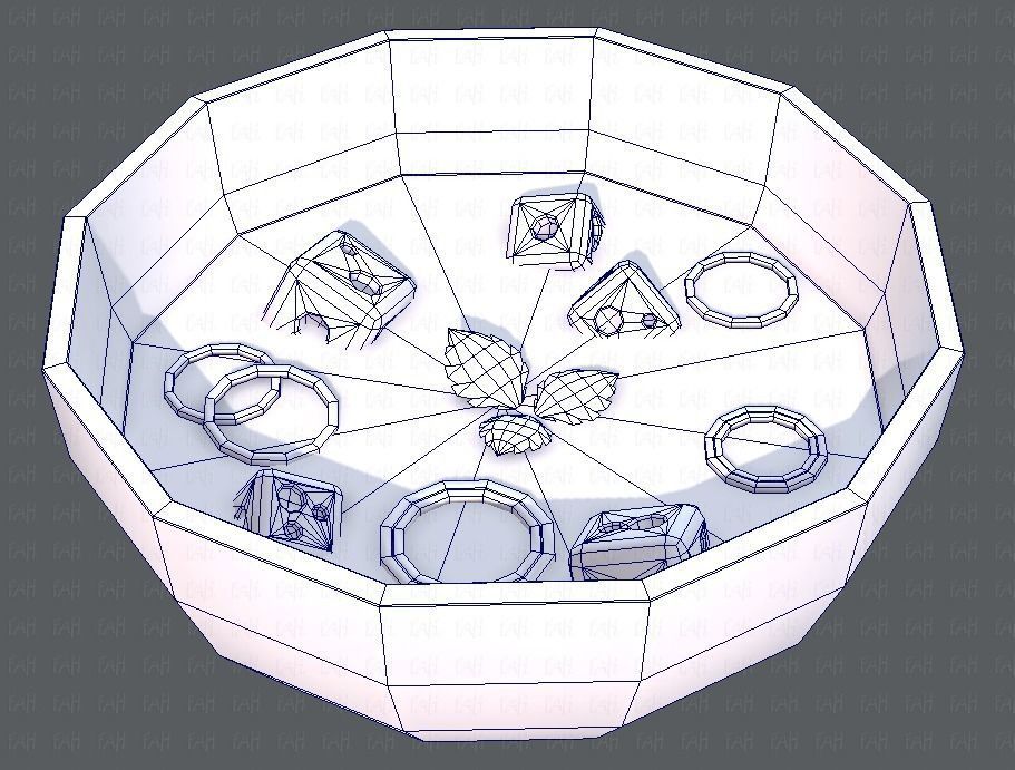Soup V01 Low-poly 3D model_28