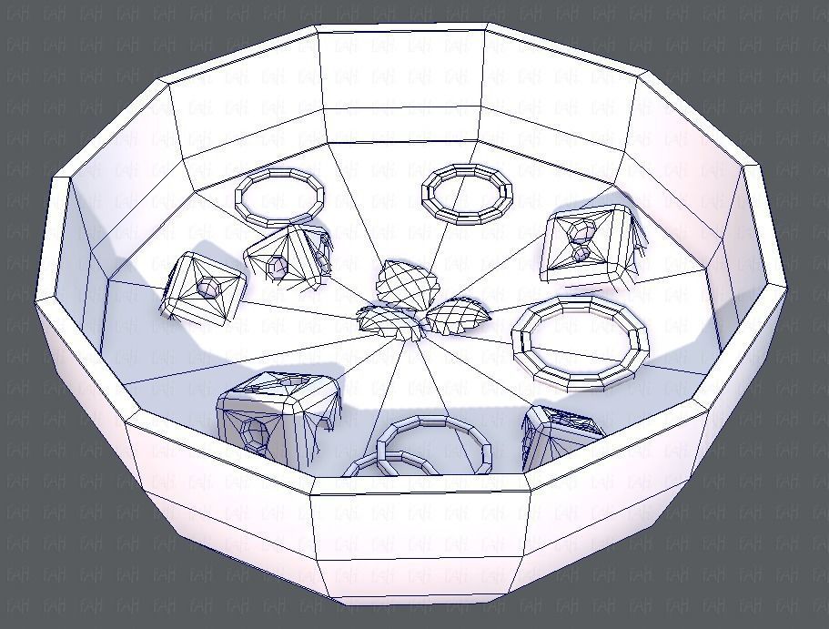 Soup V01 Low-poly 3D model_30
