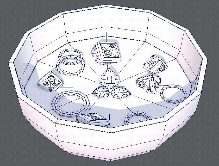 Soup V01 Low-poly 3D model_27