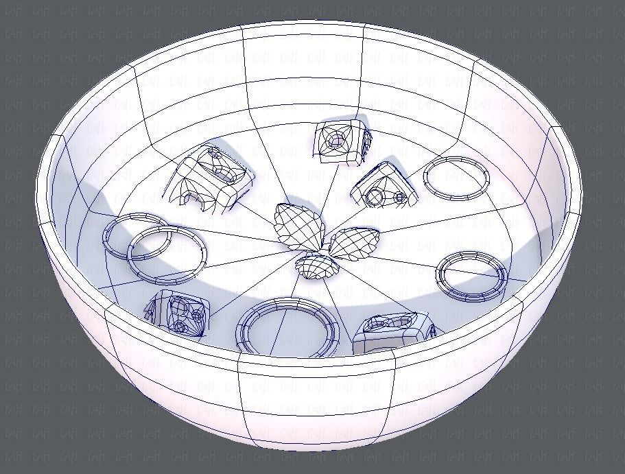 Soup V01 Low-poly 3D model_12