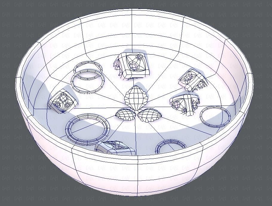 Soup V01 Low-poly 3D model_11