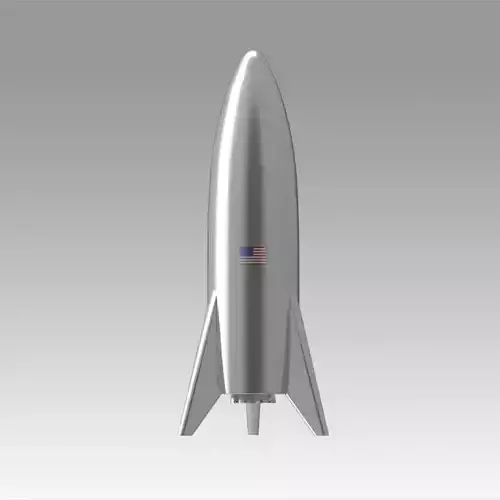 SpaceX Starship Mars Rocket BFR
