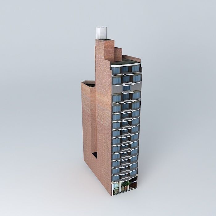 Building Canyon Free 3D model_2