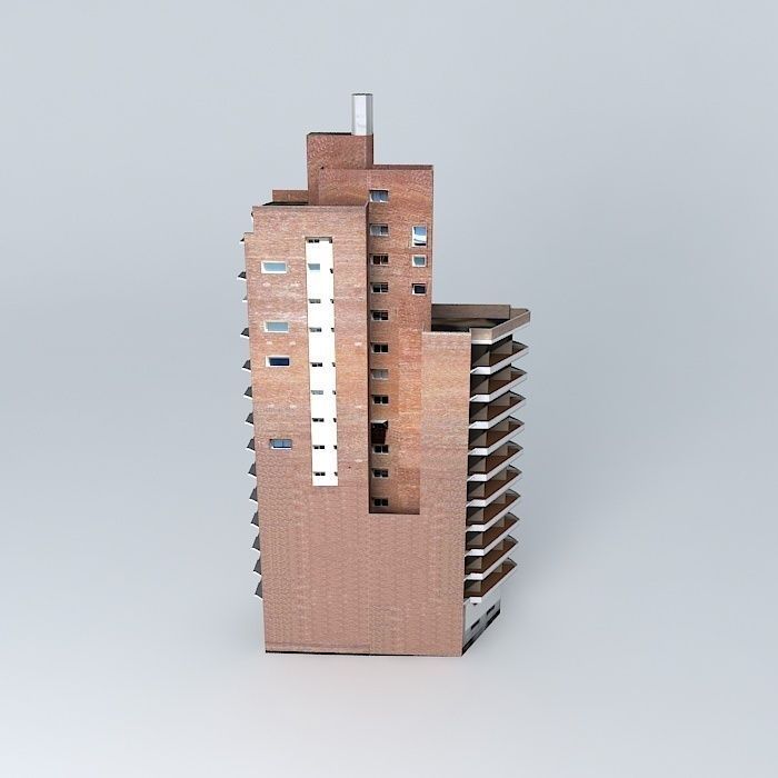 Building Canyon Free 3D model_1