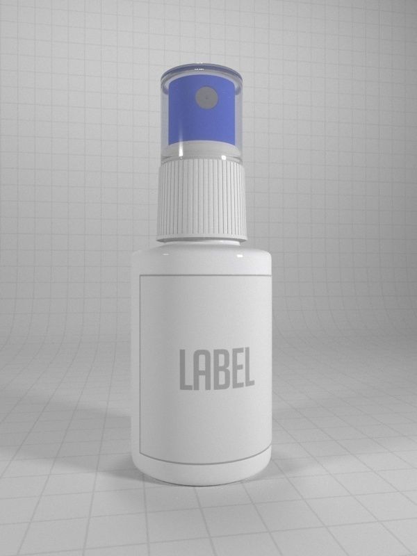 LENS CLEANER SPRAY 3D model_1